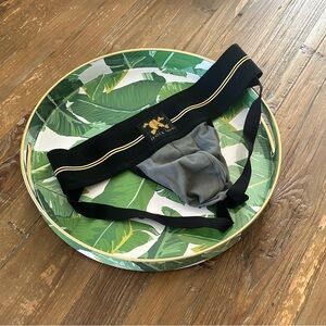 Skull & Bones Jockstrap - Grey